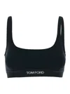Tom Ford Modal Stretch Bralette In Black