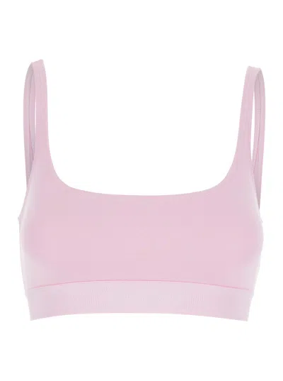 Tom Ford Modal Stretch Bralette Top In Pink