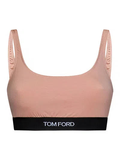 Tom Ford Modal Tank Top In Pink