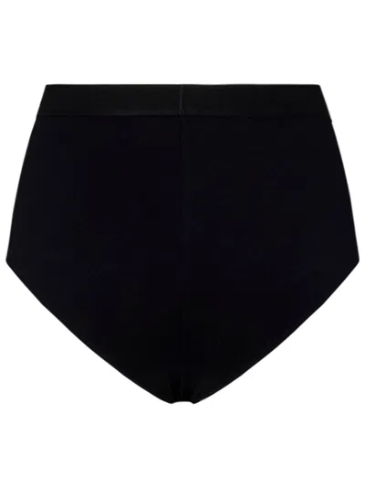 Tom Ford Modal With Logo Waistband Tank Top In Black
