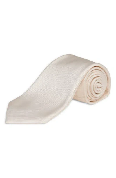 Tom Ford Mogador Solid Silk Tie In Neutral
