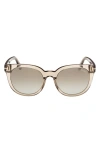 TOM FORD MOIRA 53MM GRADIENT BUTTERFLY SUNGLASSES