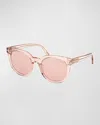 TOM FORD MOIRA ACETATE BUTTERFLY SUNGLASSES