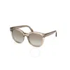 Tom Ford Moira Brown Mirror Cat Eye Ladies Sunglasses Ft1109 45g 53 In Metallic