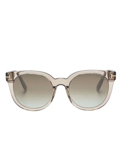 Tom Ford Moira Sunglasses In Gray