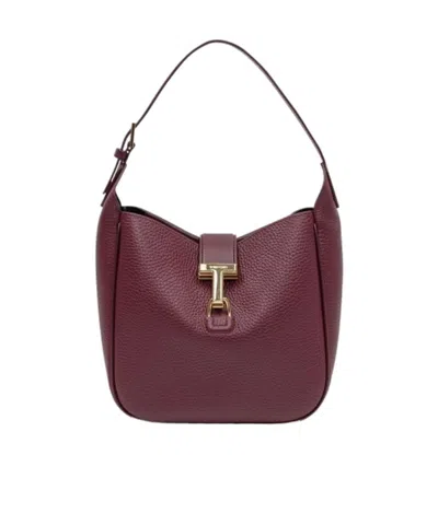 Tom Ford Monarch Small Hobo Bag In Red