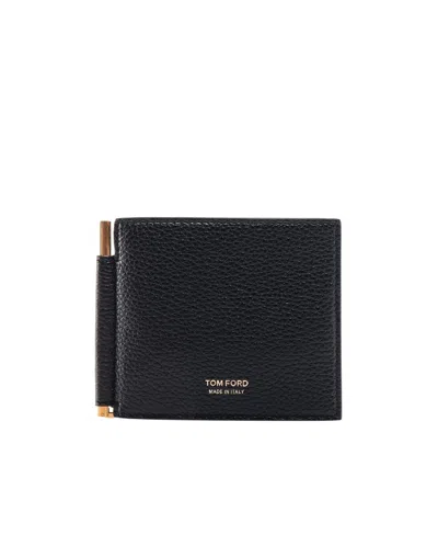 TOM FORD TOM FORD LOGO PRINTED BI-FOLD WALLET