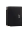 Tom Ford Money-clip Leather Wallet In Black