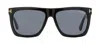 Tom Ford Morgan Ft0513 01a Wayfarer Sunglasses In Grey