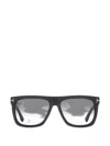 Tom Ford Morgan Square-frame Sunglasses In Black