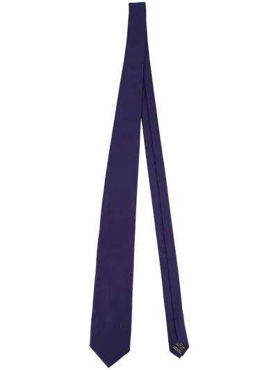 Tom Ford Mulberry Silk Tie In Blue