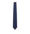 Tom Ford Mulberry Silk Twill Tie In Blue