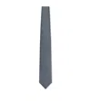 Tom Ford Mulberry Silk Twill Tie In Grey