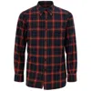 Tom Ford Cotton Mixed Shirt  In Red