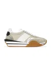 Tom Ford James Chunky Platform Sneakers In White