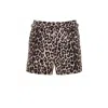 Tom Ford Snow Leopard-print Swim Short In Multi