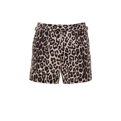 TOM FORD MULTICOLOR POLYESTER SWIM SHORT