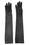 Tom Ford Napa Leather Opera Gloves In Black