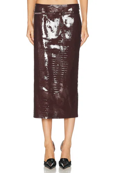 Tom Ford Nappa Pencil Skirt
