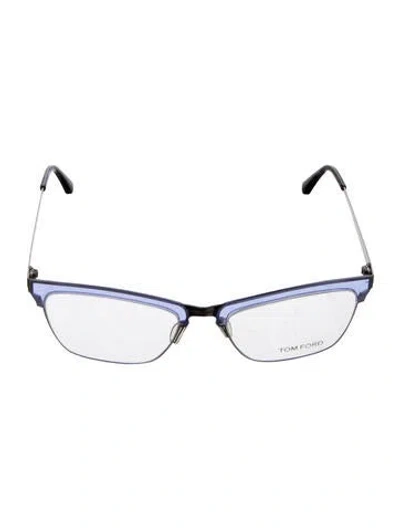 Pre-owned Tom Ford Narrow Eyeglasses In Black