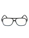 Tom Ford Navigator-frame Sunglasses In Black