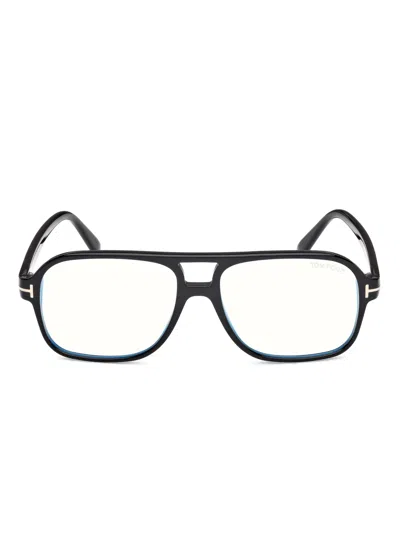 Tom Ford Navigator-frame Sunglasses In Black