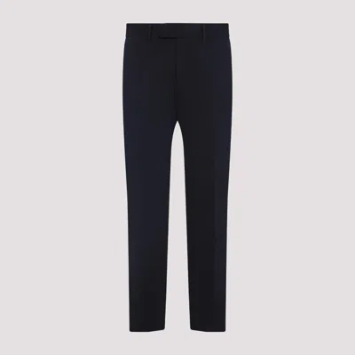 Tom Ford Navy Blue Chino In Black