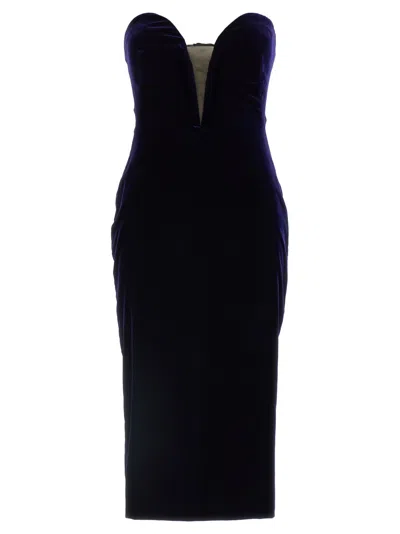 TOM FORD NAVY BLUE COCKTAIL DRESS