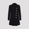 Tom Ford Asymmetric Wool-cashmere Duffle Peacoat In Navy Blue