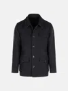 Tom Ford Navy Virgin Wool Jacket In Blue