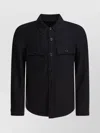 Tom Ford Button-up Cashmere Overshirt In Black