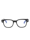 Tom Ford Nero Lucido Acetate Glasses In Black