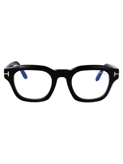 Tom Ford Nero Lucido Acetate Glasses In Black