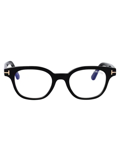 Tom Ford Nero Lucido Acetate Glasses In Black