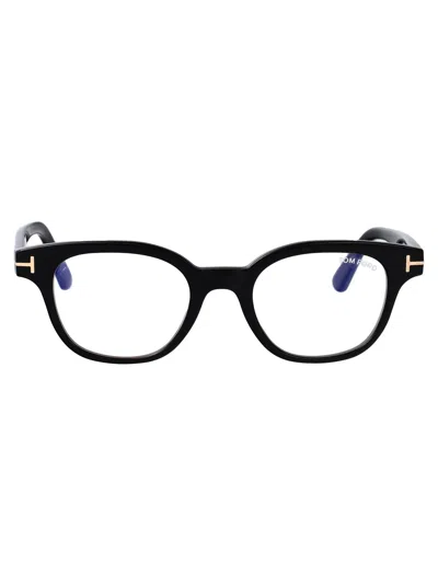 Tom Ford Nero Lucido Acetate Glasses In Black