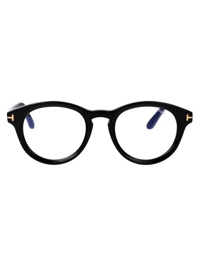 Tom Ford Nero Lucido Acetate Optical Glasses In Black