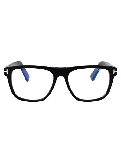 Tom Ford Nero Lucido Acetate Optical Glasses In Black