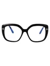 Tom Ford Avana Colorata Acetate Optical Glasses In Black