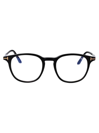 Tom Ford Nero Lucido Acetate Optical Glasses In Black