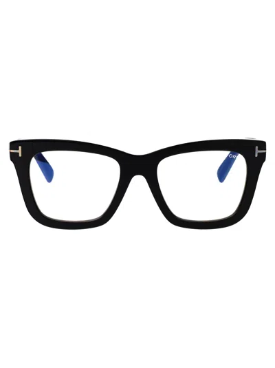 Tom Ford Nero Lucido Acetate Optical Glasses In Black
