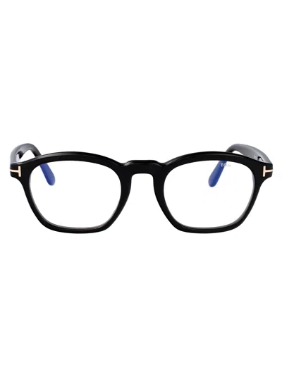 Tom Ford Nero Lucido Acetate Optical Glasses In Black