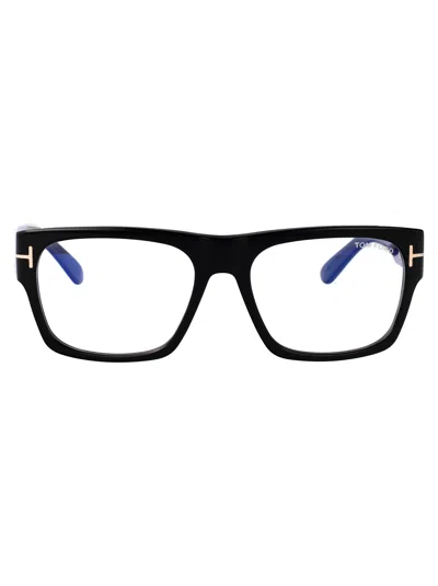 Tom Ford Nero Lucido Acetate Optical Glasses In Black