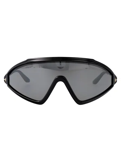 Tom Ford Nero Lucido Acetate Sunglasses