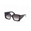 Tom Ford Kaya Beveled Acetate Square Sunglasses