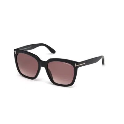 Tom Ford Nero Lucido Acetate Sunglasses In Black