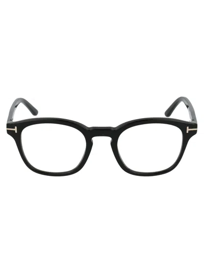 Tom Ford Nero Lucido / Blu Acetate Glasses