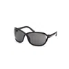 Tom Ford Nero Lucido / Fumo Acetate Sunglasses
