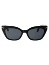 Tom Ford Juliette Sunglasses In Black