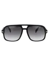 Tom Ford Nero Lucido / Fumo Grad Acetate Sunglasses