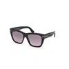 Tom Ford Flynn 55mm Gradient Butterfly Sunglasses In Black